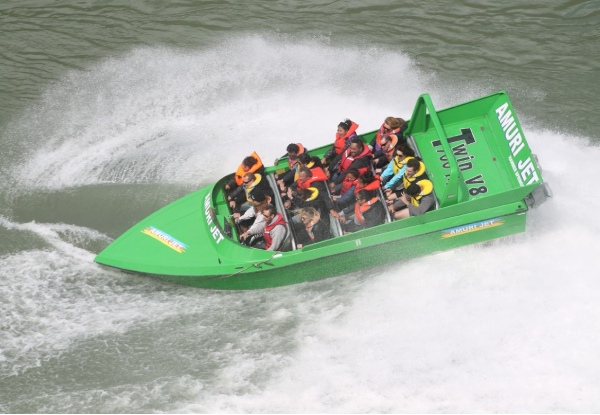 Amuri Jet Boat Ride - Seven Options Available