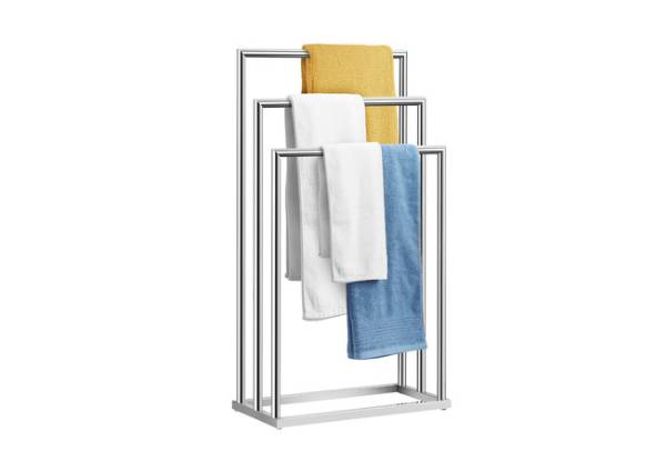 Three-Tier Freestanding Towel Rail Range - Two Styles Available