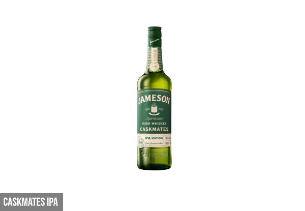 Six Bottle Jameson Irish Whiskey Range