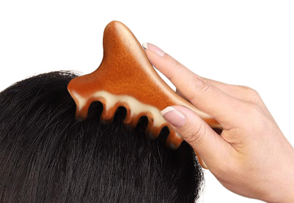 Four-in-One Wooden Massage Tool