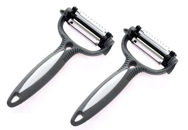 Two-Pack of Three-in-One Amazing Peelers with Free Delivery