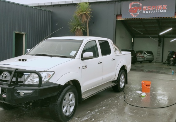 Car Wash Range & Grooming Service - Eight Services Available & Option for Car or 4WD