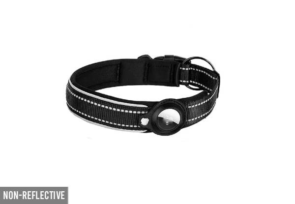 Pet Collar Compatible with AirTag Range - Eight Options Available