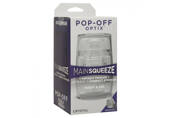 Crystal Clear Main Squeeze Pop-Off Optix