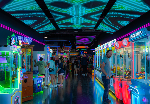 $20 Arcade Credit at GameOn Arcade - Option for $50 Family Package - Valid at Two Auckland Locations