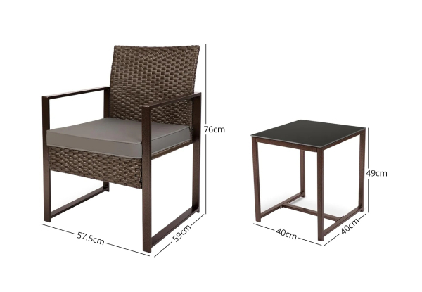 Livonia Outdoor Rattan Set - Two Colours Available