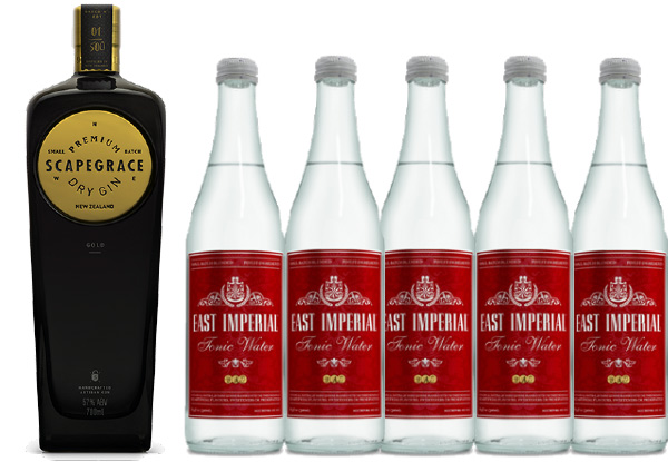 Scapegrace Gold & Five Tonic Waters