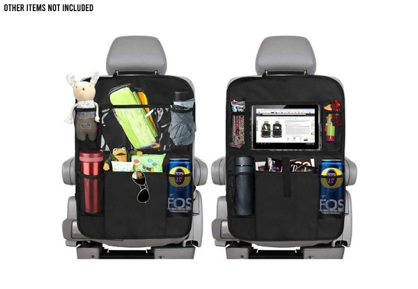 Car Seat-Back Storage Organiser