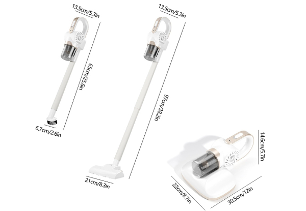 120W Handheld Cordless Vacuum Cleaner - Available in Two Colours