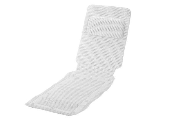 Non-Slip Bathtub Mat with Pillow - Option for Two