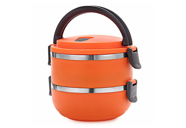 Double-Layered Insulated Food Storage Carrier - Three Colours Available with Free Delivery