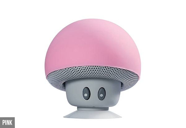 Portable Mini Mushroom Bluetooth Speaker with Free Delivery