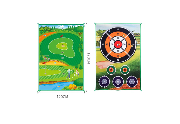 Two-in-One Golf Chipping Game Training Kit - Two Styles Available