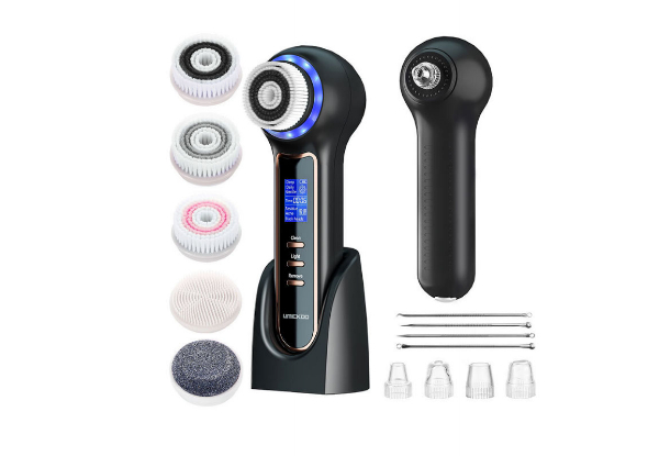 Face Scrubber Exfoliator with LCD Screen