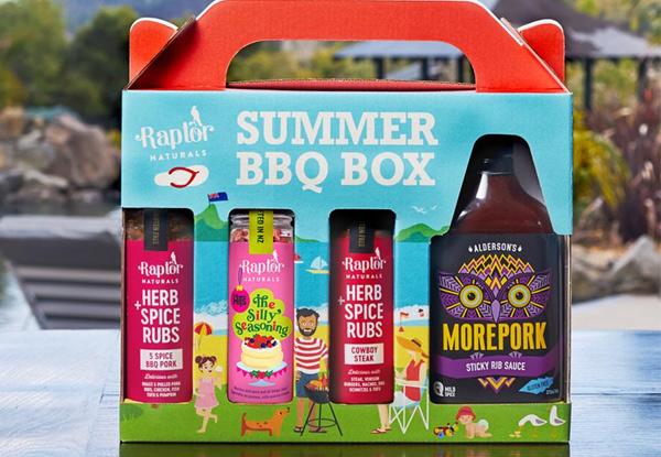 Raptor Naturals Summer BBQ Box – Option for Silly Seasoning