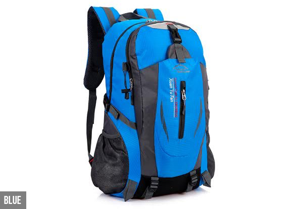 40-Litre Hiking Backpack - Five Colours Available