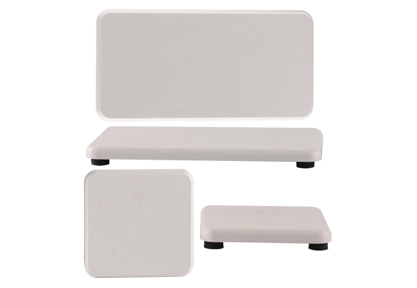 Four-Piece Water Absorbent Diatomite Tray Set - Available in Two Colours & Options for Two-Set