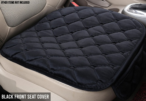 Warm Car Seat Cover Range - Four Colours Available & Option for Front Seat, Rear Seat or Three-Pack