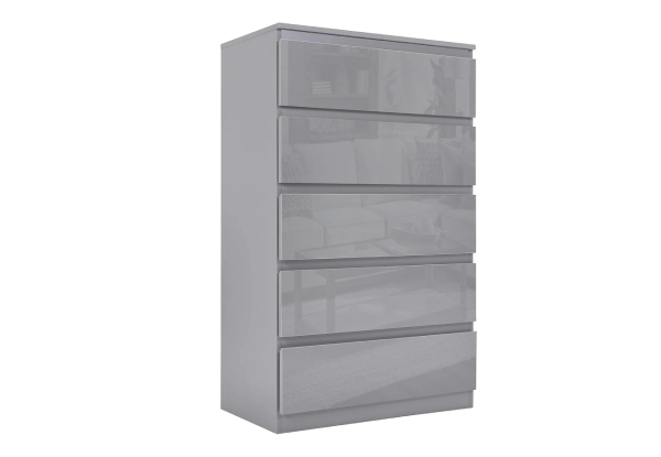 Serena Five-Drawer Chest - Three Colours Available