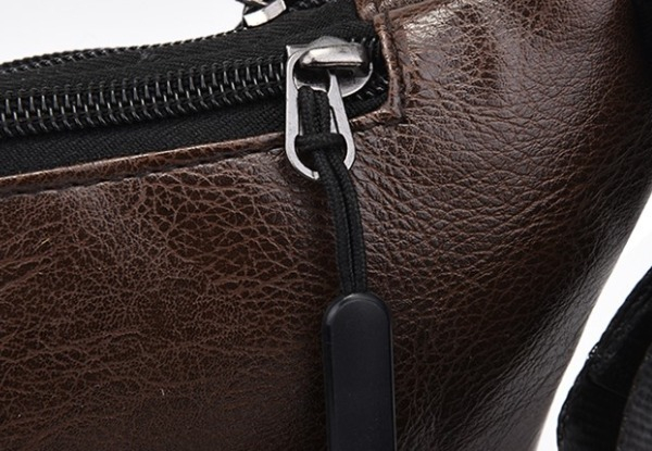 PU Leather Waist Bag - Three Colours Available