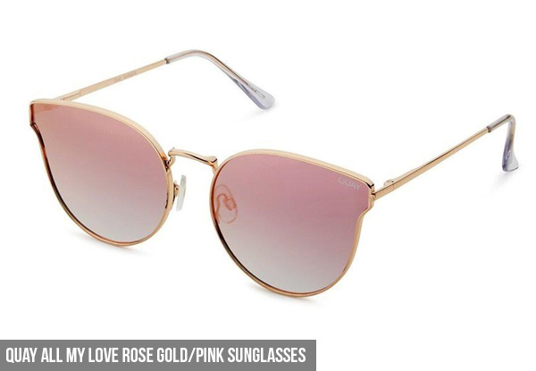 Quay All My Love Sunglasses Range - Three Colours Available