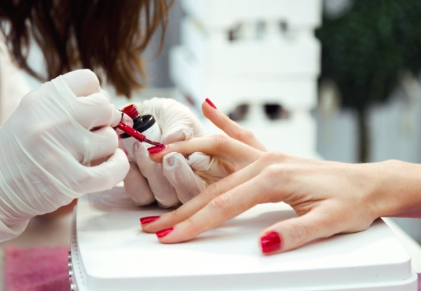 Regular Polish Manicure - Options for Gel Manicure, Regular Pedicure or Gel Pedicure