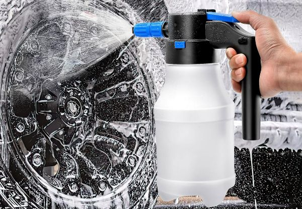 1.5L Rechargeable USB Car Wash Foam Sprayer