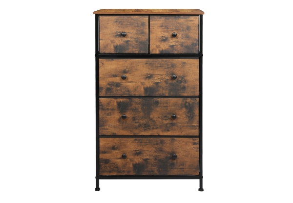 Levede Tallboy Retro Storage Cabinet