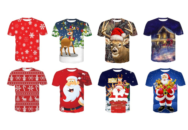 Children's Christmas T-Shirt - Eight Styles & Seven Sizes Available