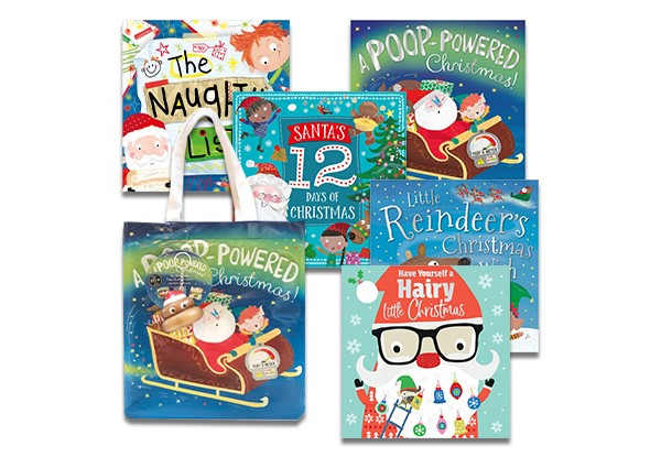 Christmas Picture Book Set of Five incl. Bag