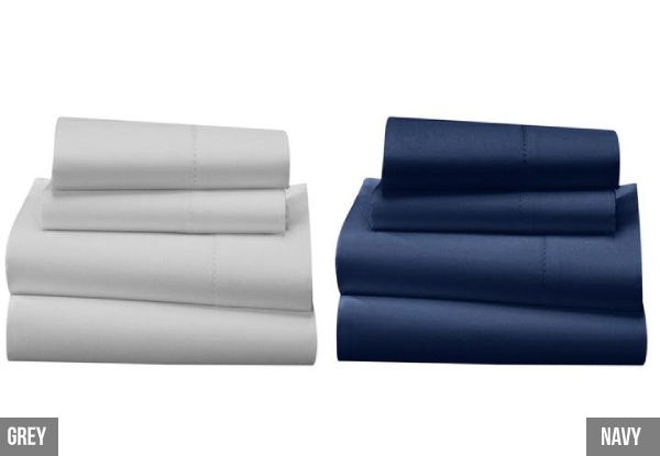 1000TC 100% Egyptian Cotton Bed Sheet Set - Available in Ten Colours & Seven Sizes