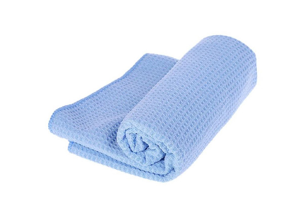 Two-Pack Micro-Fibre Waffle Cleaning Towel