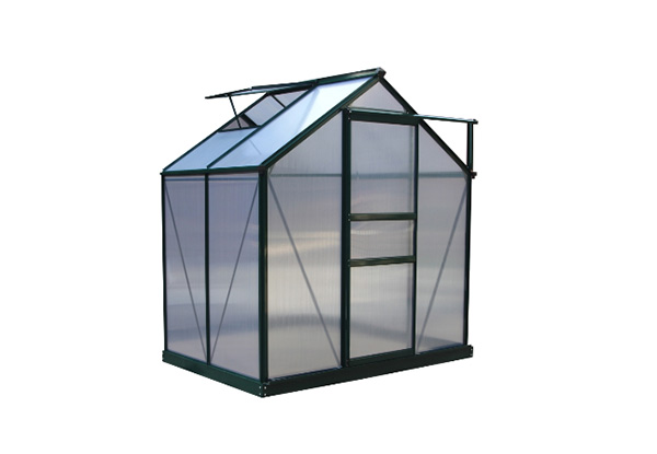 6 x 4ft Aluminium Framed Greenhouse - Option for 6 x 8ft Available