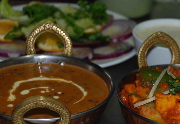 Two-Course Indian Banquet for Two People incl. Beer or Wine