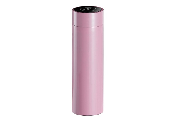 500ml Smart Thermos Water Bottle - Six Colours Available