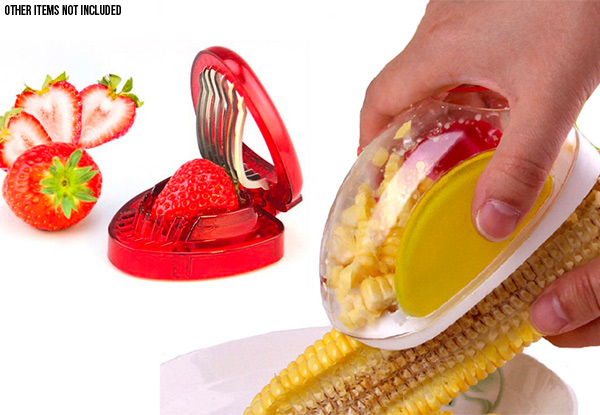 Strawberry Slicer & Corn Stripper