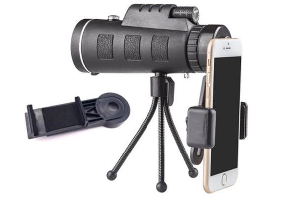 Outdoor Phone Camera Telescope Lens incl. Stand & Phone Holder