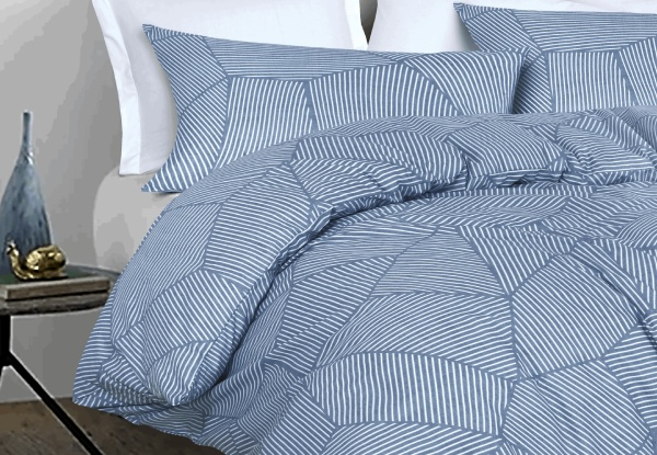 Amsons Ariana Denim Pure Cotton Bedding Range - Available in Four Options & Six Sizes