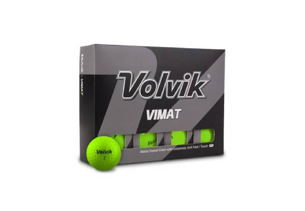 12-Pack Volvik Vimat Ball - Available in Six Colours