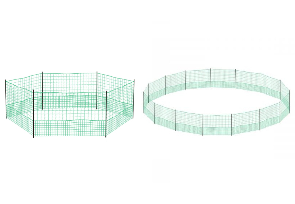 Chicken Run Pen Mesh Fence - Available in Two Sizes