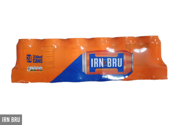 24-Pack of Irn Bru or Lucozade Energy Beverages