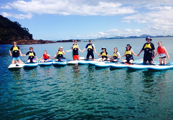 One-Hour Stand-Up Paddle Board Hire for One Person - Options for Two, Four or Six People & to incl. Lesson