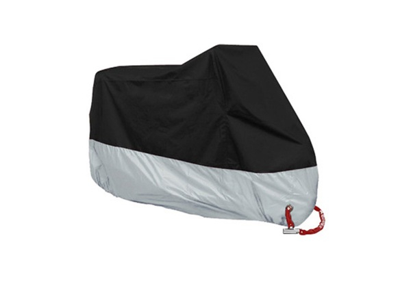 Water-Resistant Motorcycle Cover - Three Colours & Five Sizes Available