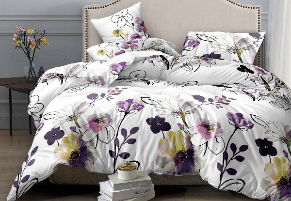 Bloom Duvet Cover Set - Three Sizes Available