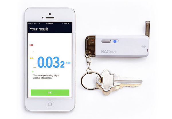 $49.95 for a Wireless Smartphone Breathalyser