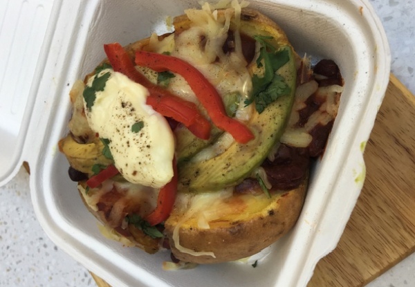 Puku or Baked Potato Meal - Option to incl. Any Smoothie, Juice or Soup