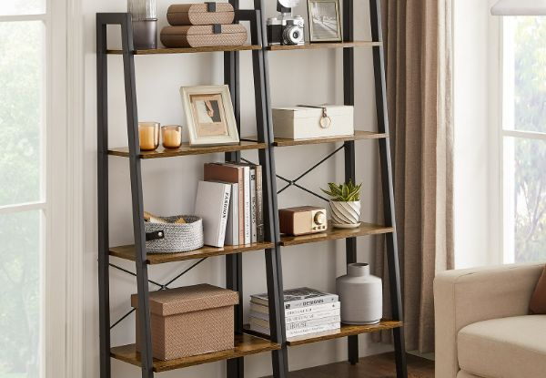 Vasagle Four-Tier Ladder Bookshelf