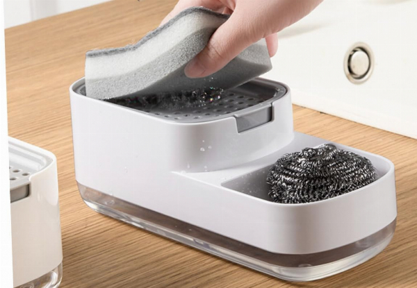 Kitchen Sink Organiser with Soap Dispenser