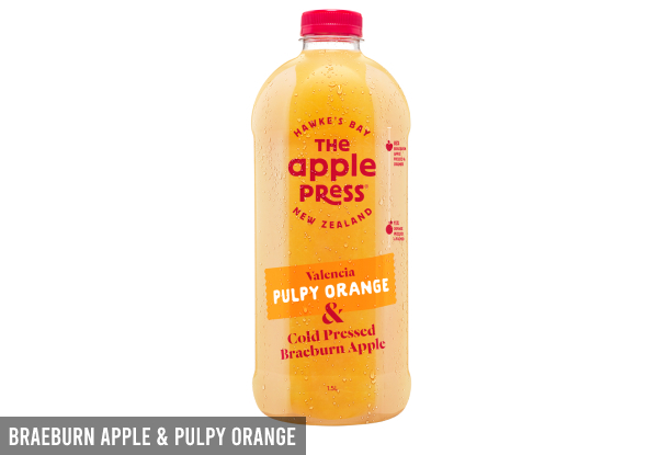 The Apple Press Cold Press Juice Multi-Pack Range - Three Options Available