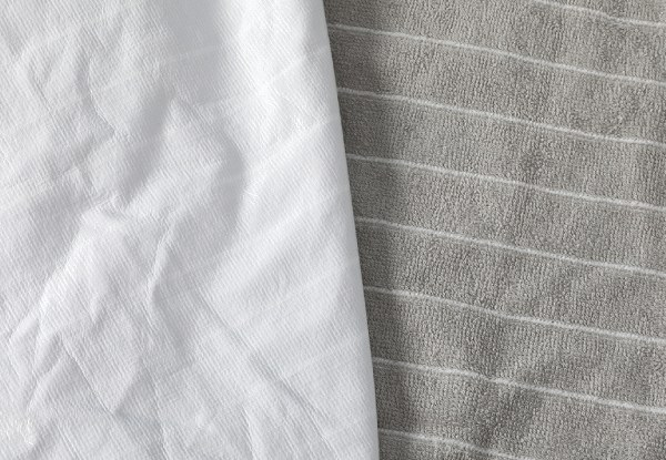 Dreamz Cotton Terry Towel Fully Fitted Water-Resistant Mattress Protector Cover - Available in Two Colours & Five Sizes